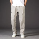 Men's Durable Elastic Waist Cargo Pants | Versatile All-Day Comfort Fit