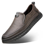 Men's Leather Loafers | Soft Sole Casual Summer Fit