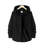 Men's Lightweight Hooded Shirt | Casual Summer Comfort Fit