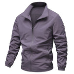 Men's Polyester Spandex Varsity Jacket | Lightweight Breathable Comfort