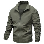 Men's Polyester Spandex Varsity Jacket | Lightweight Breathable Comfort