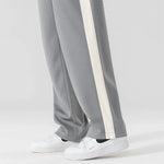 Men's Polyester Wide Leg Trousers | Relaxed Oversized Streetwear Fit