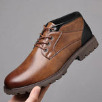 Men's Leather Ankle Boots | Structured Everyday Fit