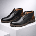 Men's Leather Ankle Boots | Structured Everyday Fit