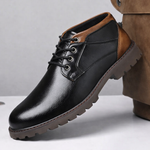 Men's Leather Ankle Boots | Structured Everyday Fit