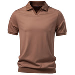 Men's Silky Polo Shirt | Breathable Soft Comfort Design