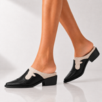 Nadine Leather Mules