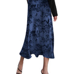 Satin Zipper Elegant Work Skirts - Zeagoo (US Only)