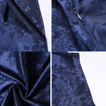 Satin Zipper Elegant Work Skirts - Zeagoo (US Only)