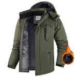 Men's Fleece Lined Hooded Outdoor Jacket