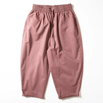 Casual Lightweight Cropped Wide-leg Pants