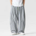 Retro Quick-drying Pleated Outdoor Trousers