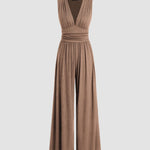 Charity – Elegant Sleeveless Wide-Leg Jumpsuit