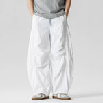 Japanese Retro Thin Loose Scimitar Pants