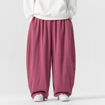 Retro Linen Wide-leg Lantern Pants