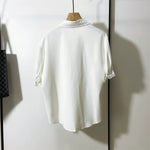 Summer Thin Loose Ice Silk Shirt
