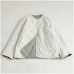 Japanese Retro Round Neck Loose Cotton Jacket