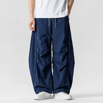 Japanese Retro Thin Loose Scimitar Pants