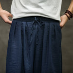 Ice Silk Loose Wide-leg Bloomers