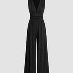 Charity – Elegant Sleeveless Wide-Leg Jumpsuit