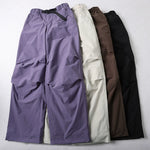 Fleece-Lined Thick Warm Wide-Leg Water-Repellent Ski Pants