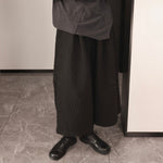 Thickened and Fleece-lined High-waisted Loose Wide-leg Pants