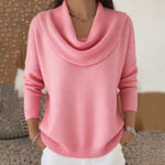 Iole | Draped Neck Sweater