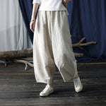 Distressed Washed Loose Casual Wide-leg Pants