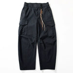 Large Pocket Loose Wide-leg Pants