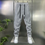 Zebra-print Loose Casual Sweatpants