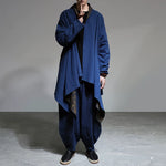 Loose Linen Zen-style Robe Cardigan