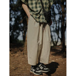 Japanese Loose-fitting Retro Casual Cropped Lantern Pants