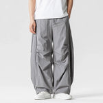 Japanese Retro Thin Loose Scimitar Pants