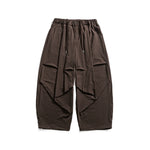 Japanese Retro Loose Pleated Straight Wide-leg Pants