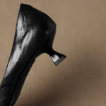 Michèle™ | Elegant Low Heel Court Shoes