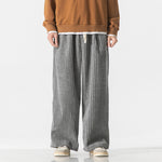 Retro Casual Corduroy Straight Leg Pants