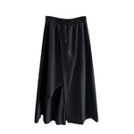 Irregular Lace-up Loose Culottes