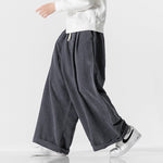 Corduroy Straight-leg Casual Wide-leg Pants