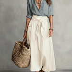 Camilla | Tie-Waist Midi Set