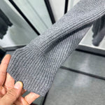 Vintage Turtleneck Button Loose Sweater