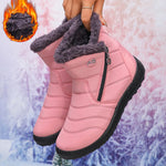 Women's Fuzzy Lined Slip-On Winter Boots