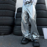 Hip-hop Casual Stage Party Leather Pants