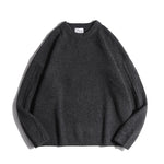 Japanese Lazy Loose Crew Neck Sweater