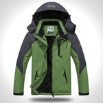 Men's Fleece Lined Hooded Outdoor Jacket