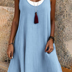 Carla | Two-piece sleeveless dress, loose and casual style
