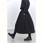 Korean Casual Silhouette Tulip Skirt