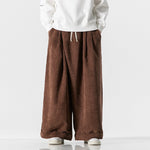 Corduroy Straight-leg Casual Wide-leg Pants