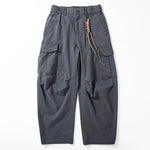 Large Pocket Loose Wide-leg Pants