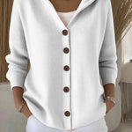 Rosetta | Cardigan con Cappuccio
