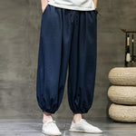 Ice Silk Loose Wide-leg Bloomers